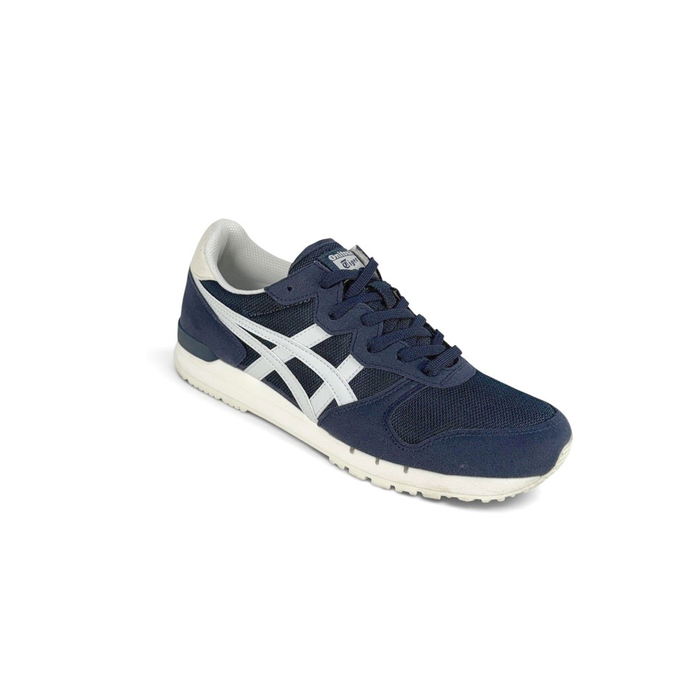 Onitsuka Tiger Alvarado Iron Navy Glacier‎ Grey Mens 9.5 Sneakers 1183A507-401